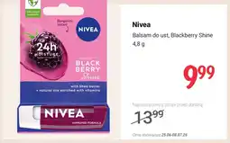 Rossmann Balsam do ust Nivea Blackberry Shine oferta