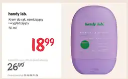 Rossmann Krem do rąk nawilżający i wygładzający handy lab. Energy & Fresh oferta