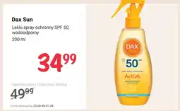 Rossmann Lekki spray ochronny Dax Sun SPF 50 wodoodporny Active oferta