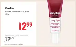 Rossmann Balsam do ust w tubce Vaseline Rosy oferta