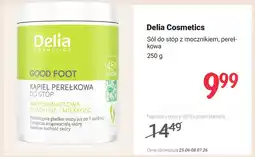 Rossmann Sól do stóp Delia Cosmetics z mocznikiem perełkowa oferta
