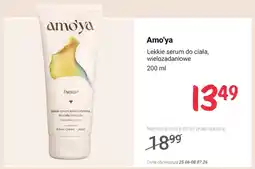 Rossmann Lekkie serum do ciała wielozadaniowe Amo'ya oferta