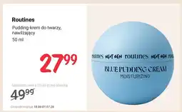 Rossmann Pudding-krem do twarzy nawilżający Routines Blue Pudding Cream oferta
