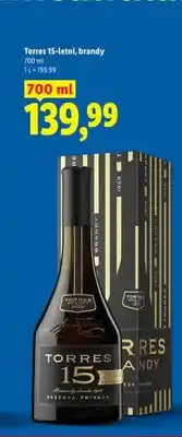 Lidl Brandy Torres 15-letni oferta