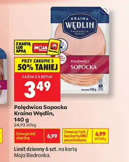 Biedronka Polędwica Kraina Wędlin oferta
