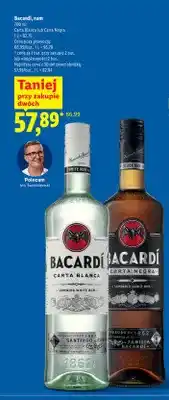Lidl Rum Bacardi Carta Blanca oferta