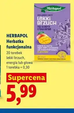 Lidl Herbatka funkcjonalna Herbapol Energia oferta