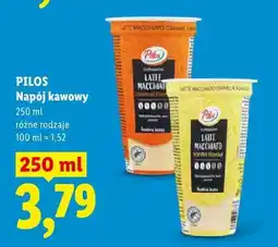 Lidl Napój kawowy Pilos Latte Macchiato Caramel Flavour oferta