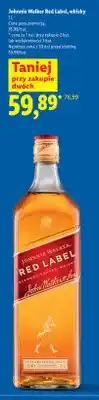 Lidl Whisky Johnnie Walker Red Label oferta