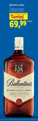 Lidl Whisky Ballantine's Finest oferta