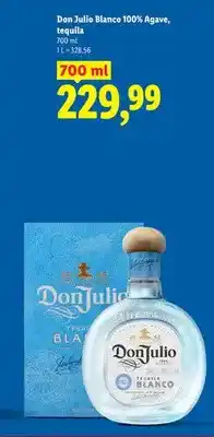 Lidl Tequila Don Julio Blanco 100% Agave oferta