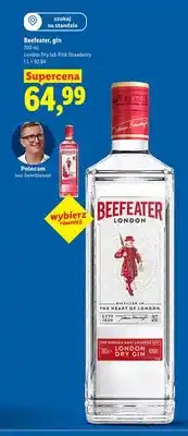 Lidl Gin Beefeater Pink Strawberry oferta