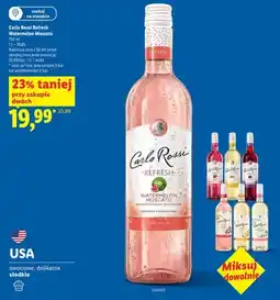 Lidl Wino Carlo Rossi Refresh Strawberry oferta