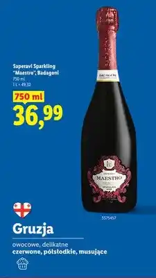 Wino musujące Saperavi Sparkling Maestro Badagoni