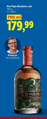 Lidl Rum Don Papa Masskara oferta