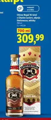 Lidl Whisky Chivas Regal 16-letni x Charles Leclerc edycja limitowana oferta