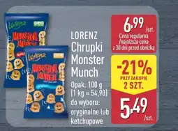 ALDI Chrupki Monster Munch oferta