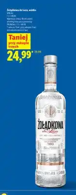Lidl Wódka Żołądkowa de Luxe oferta