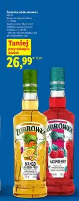 Lidl Wódka smakowa Żubrówka Malina oferta