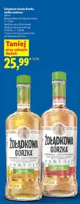 Lidl Wódka smakowa Żołądkowa Gorzka Rześka Arbuz & Limonka oferta