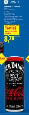 Lidl Drink Jack Daniel's & Coca-Cola Zero Sugar oferta