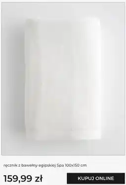 Home&You Ręcznik z bawełny egipskiej Spa home&you 100x150 cm oferta