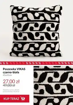 Homla Poszewka VIKAS czarno-biała 45x45 cm oferta