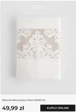 Home&You Ręcznik dekoracyjny home&you Orieni 50x90 cm oferta