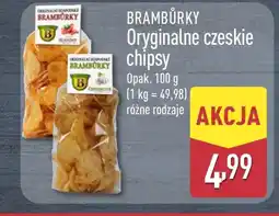 ALDI Chipsy Bramburky oferta