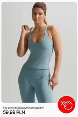 Cropp Top ze skrzyżowanymi ramiączkami Cropp oferta