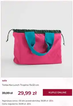 Home&You Torba na lunch Tropino home&you 15x32 cm oferta
