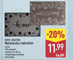 ALDI Wycieraczka Home Creation oferta