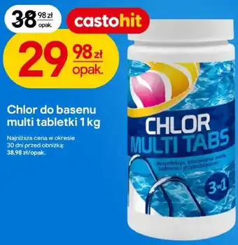 Chlor do basenu multi tabletki