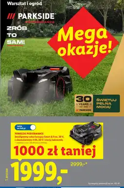 Lidl Robot koszący Parkside oferta