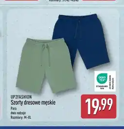 ALDI Szorty dresowe męskie UP2FASHION oferta
