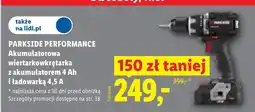 Lidl Akumulatorowa wkrętarka Parkside oferta