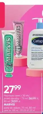 SuperPharm Pasta do zębów Marvis Classic Strong Mint oferta