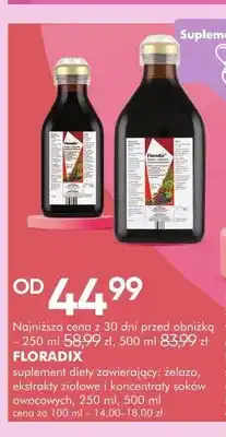 SuperPharm Suplement diety Floradix oferta