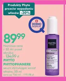 SuperPharm Serum stymulujące wzrost włosów Phyto Phytophanere oferta