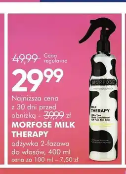 SuperPharm Odżywka 2-fazowa do włosów Morfose Milk Therapy oferta