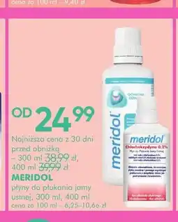 SuperPharm Płyn do płukania jamy ustnej Meridol oferta