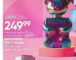 SuperPharm Damska woda perfumowana Moschino Toy 2 Pearl oferta