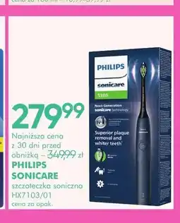 SuperPharm Szczoteczka soniczna Philips Sonicare HX7103/01 oferta