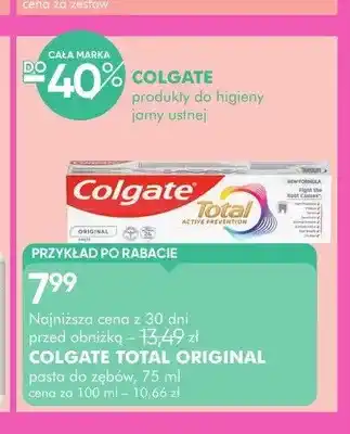 SuperPharm Pasta do zębów Colgate Total Original oferta