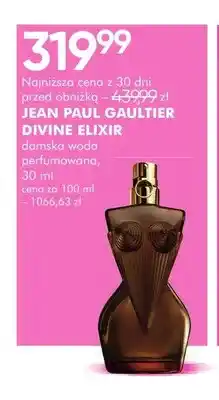 SuperPharm Woda perfumowana damska Jean Paul Gaultier Divine Elixir oferta