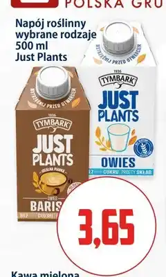 Kupiec Napój owsiany Tymbark Just Plants oferta