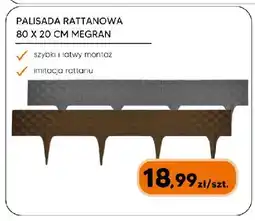 Hipper.pl Palisada rattanowa Megran oferta