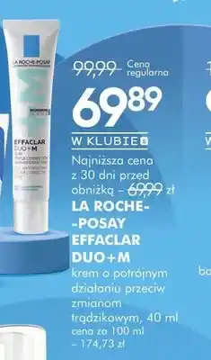 SuperPharm Krem przeciw niedoskonałościom La Roche-Posay Effaclar Duo+M oferta