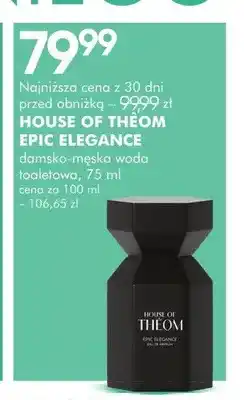 SuperPharm Woda toaletowa damsko-męska House of Thêom Epic Elegance oferta