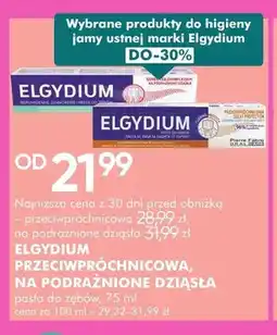 SuperPharm Produkty do higieny jamy ustnej marki Elgydium oferta